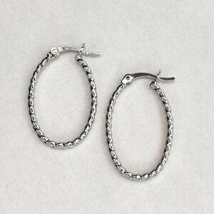Sterling Silver Hoop Earrings